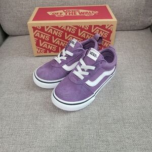 Vans Kids Purple Sneakers